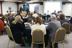 Delegates at the What a Waste! event